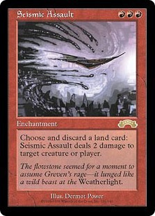 Seismic Assault / 突撃の地鳴り