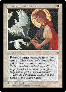 Swords to Plowshares / 剣を鍬に