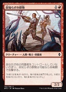 Reckless Cohort / 命知らずの群勢